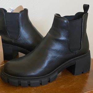 Steve Madden Howler Boot Size 9 Black